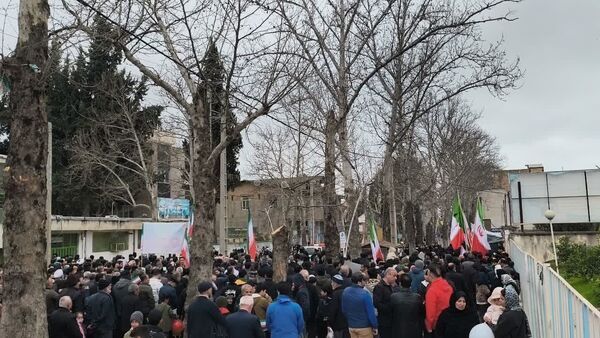 راهپیمایی ۲۲ بهمن در مینودشت