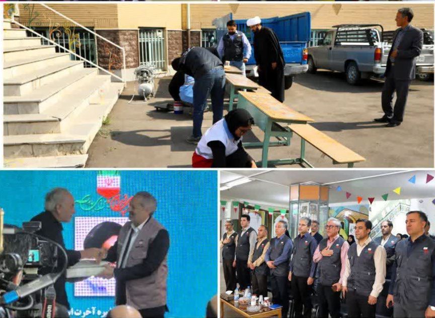 آیین افتتاحیه طرح شهید عجمیان با حضور ویدئوکنفرانسی وزیر آموزش و پرورش برگزار شد