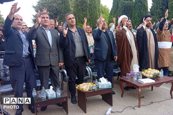 مراسم گرامیداشت چهلمین روز شهادت شهید علی کیانی در گلزار شهدای یاسوج