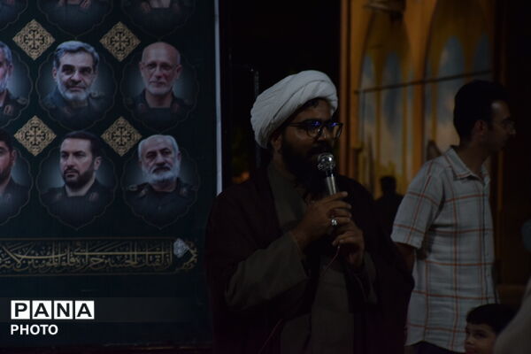 مراسم اربعین قائد امت در زرقان