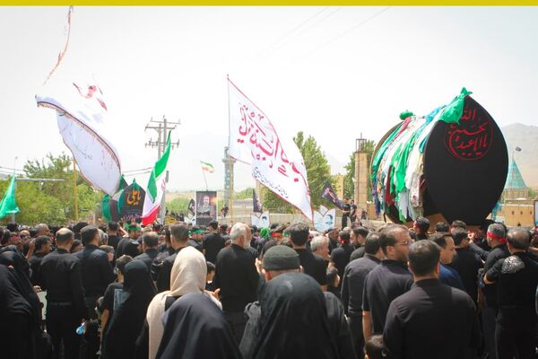 برگزاری مراسم ملی وداع نخل‌های روستاهای علوی و خاوه اردهال