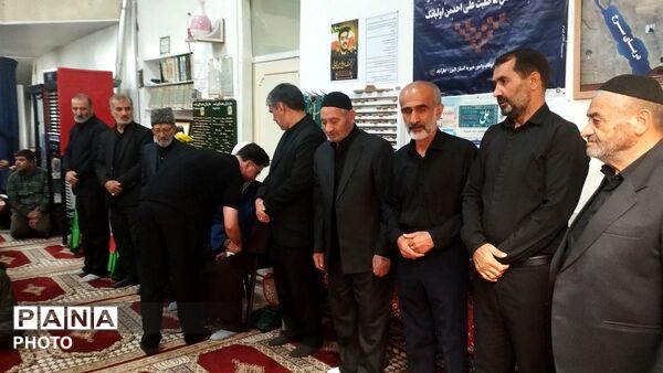 آیین گرامیداشت اولین سالگرد شهید حسین قربانی در نظرآباد 