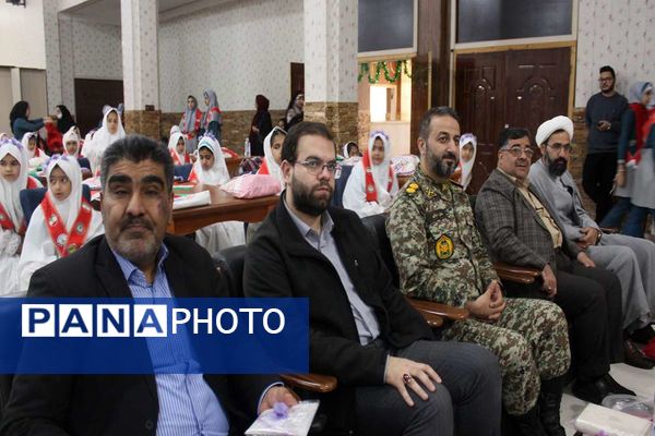 حضور رئیس سازمان دانش آموزی کشور در جشن تکلیف دختران مدرسه هوانیروز