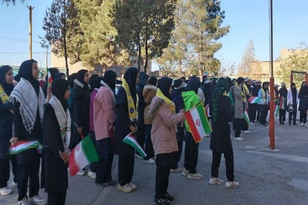 گرامیداشت ۱۳آبان ماه  در مدرسه شهید مجید دهنوی  نیشابور