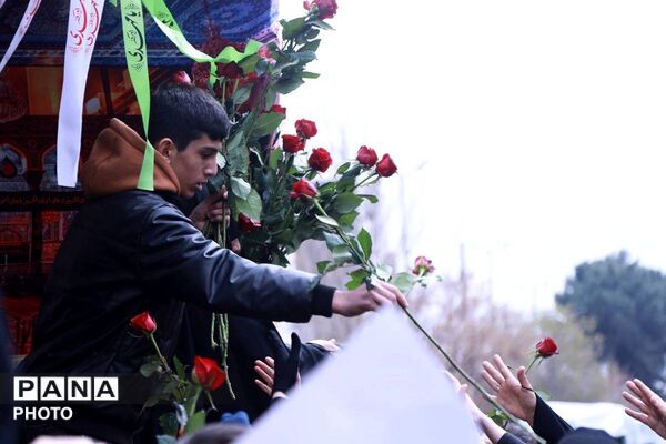 مراسم تشیع شهید سردار سرتیپ دوم سجاد خزلی،دلاور شهرقدسی 