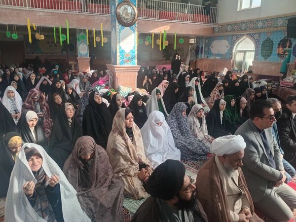 برگزاری اعتکاف دانش‌آموزی در مسجد بقیه الله شهرستان بجنورد 