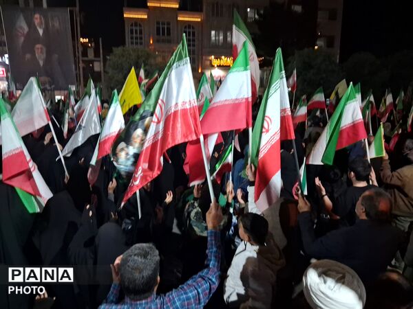 جان فدای های ایران  در کف خیابان های نیشابور
