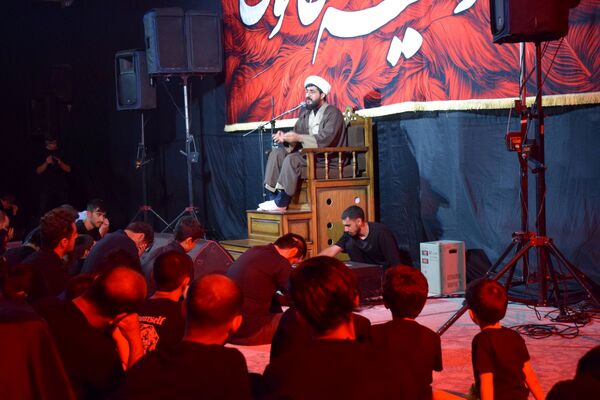 مراسم شهادت حضرت رقیه (س) در مسجد قائم (عج) شهرستان بیجار