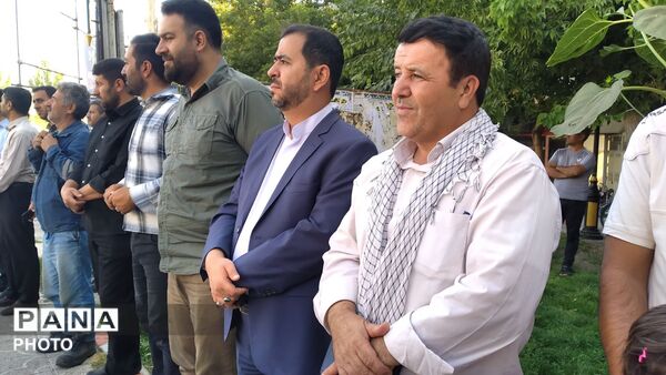رزمایش چند هزارنفری «جانفدایان» در ملکان و لیلان
