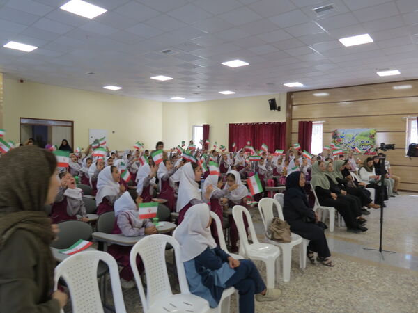 جشن الفبا در مدرسه دخترانه امام خمینی(ره) بجنورد