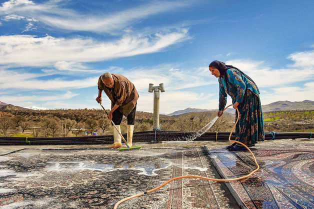افزایش مصرف آب در ایام خانه‌تکانی