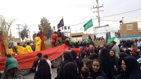 حرکت دسته بنی اسد در روستای فدافن
