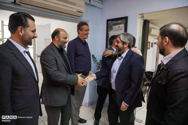 بازدید رئیس سازمان نوسازی، توسعه و تجهیز مدارس کشور از خبرگزاری پانا