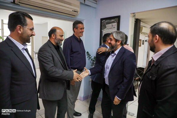 بازدید رئیس سازمان نوسازی، توسعه و تجهیز مدارس کشور از خبرگزاری پانا