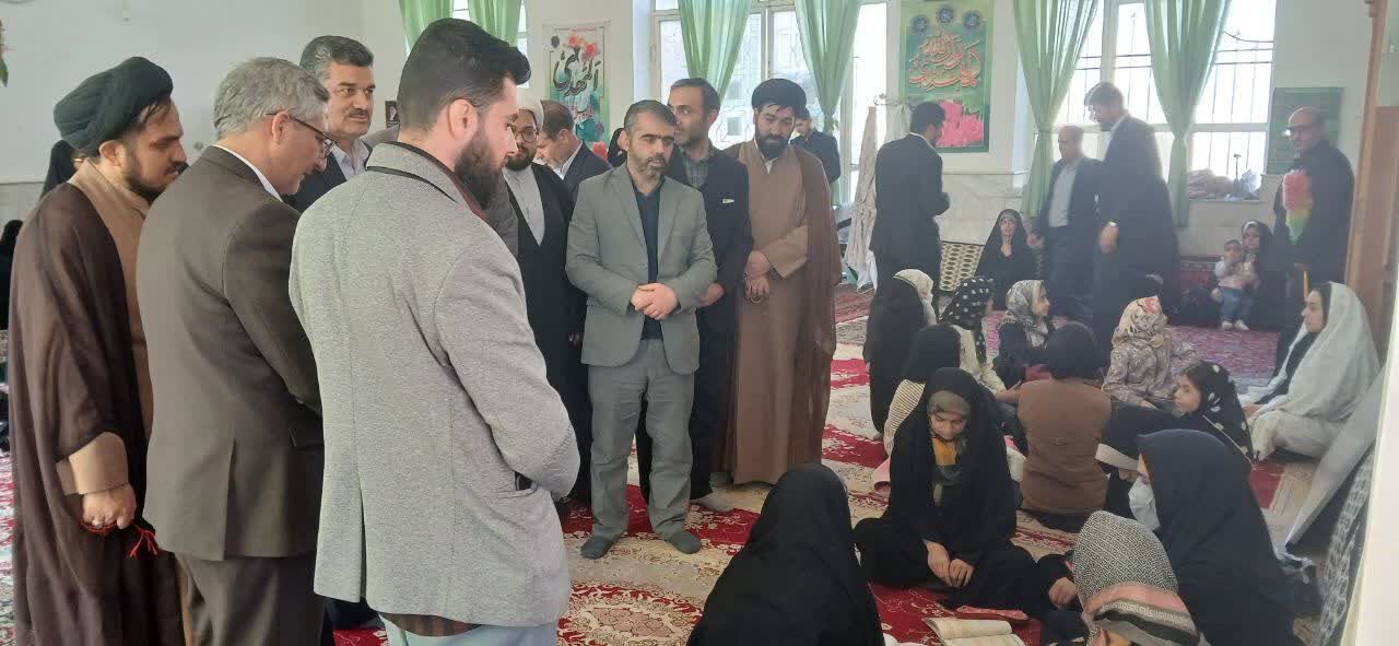 جشنِ اختتامیه کلاس‌های قرآن در امام زاده نقی الهادی (ع) شیروان