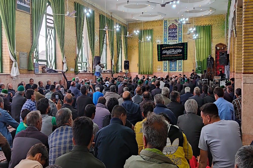 مراسم عزاداری شهادت امام جعفر صادق علیه السلام در حسینیه شهربار