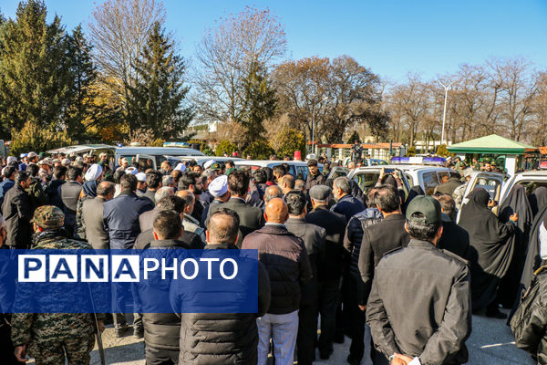  استقبال مردم ارومیه از شهدای گمنام دفاع مقدس