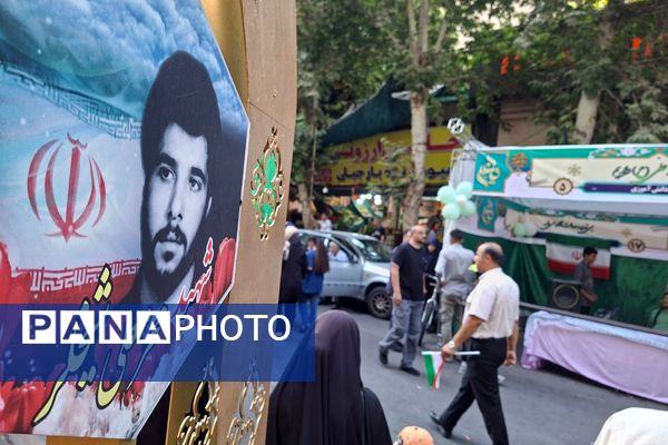 حضور پرشور مردم شهریار در راهپیمایی کیلومتری غدیر 