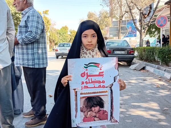 برگزاری راهپیمایی در حمایت از مردم مظلوم فلسطین در سملقان