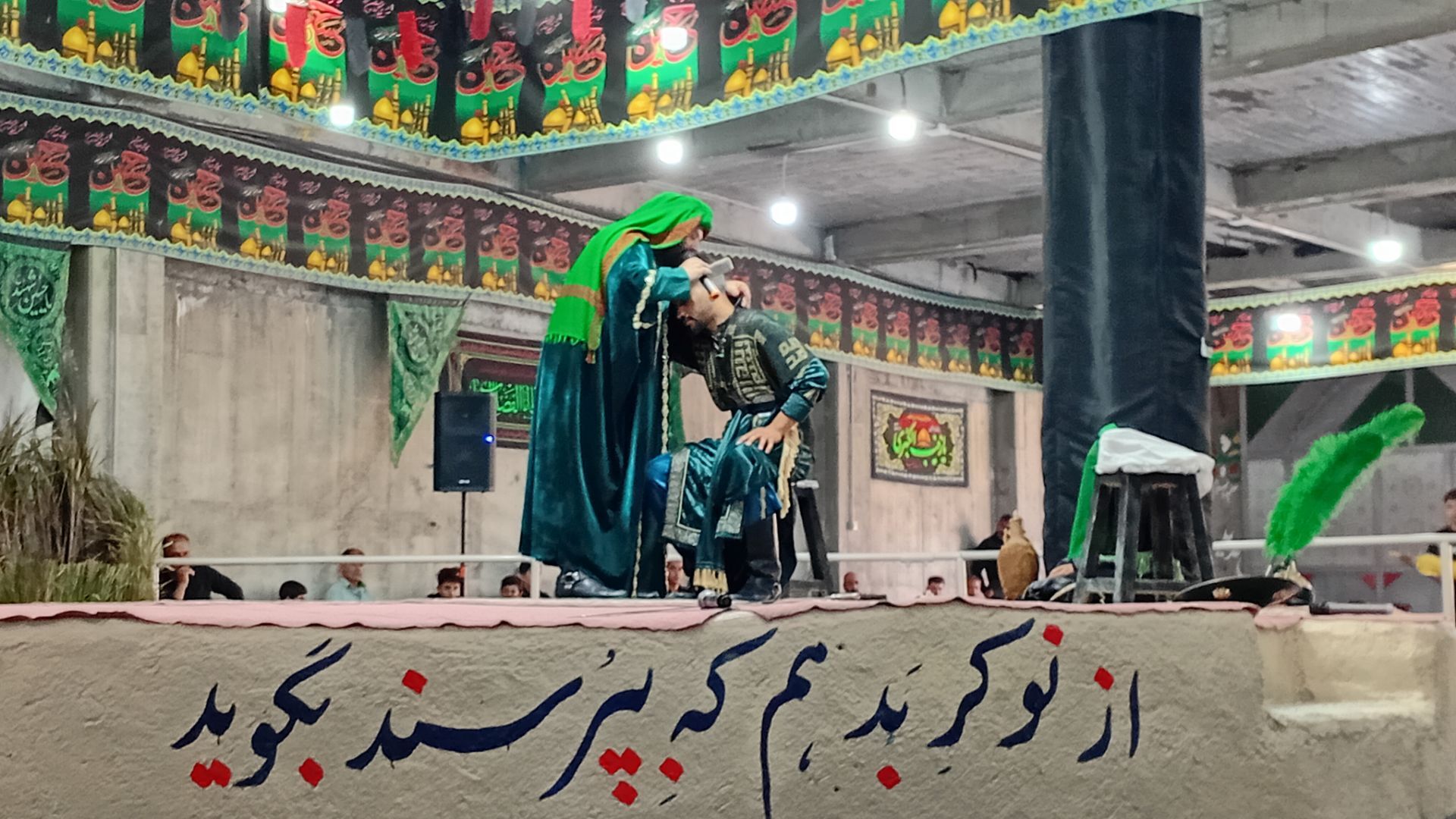 تعزیه‌خوانی مردم روستای مارکده 
