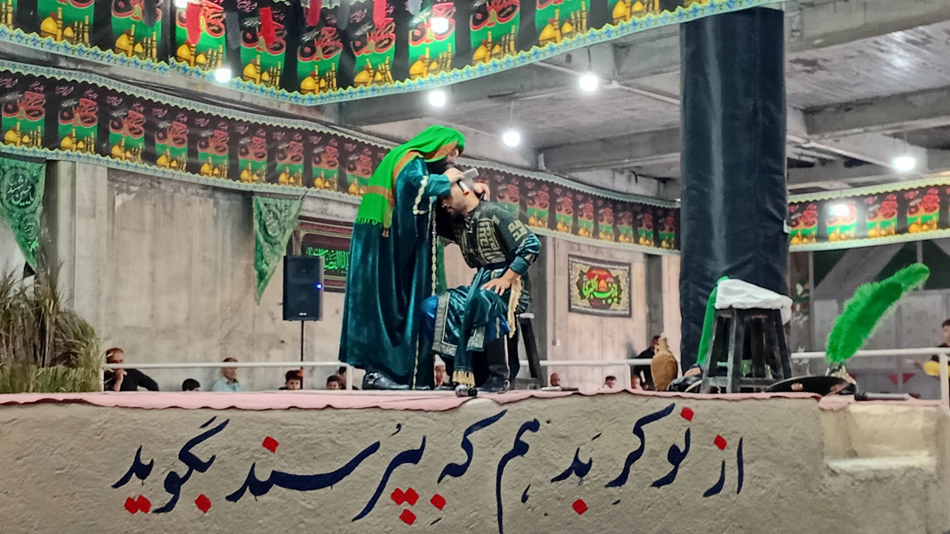 تعزیه‌خوانی مردم روستای مارکده 