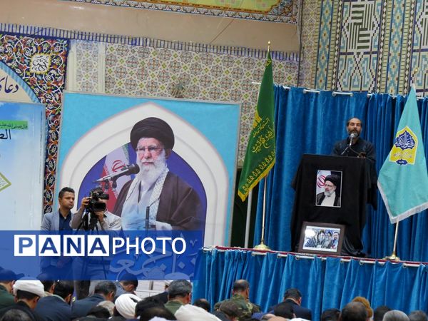 آیین یادبود شهیدان خدمت در مصلای امام خمینی(ره)  شهرستان بجنورد