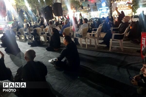 ایستادگی و وفاداری در یکصد و بیست و نهمین  شب تجمعات مردمی بهارستان دو