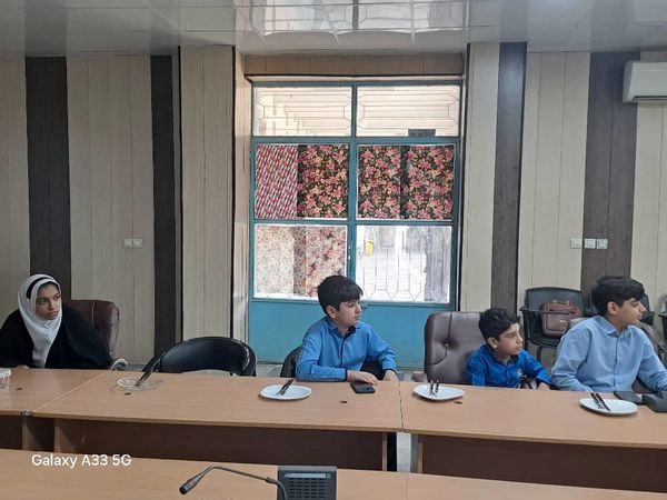 مراسم تقدیر از دانش‌‌آموزان فعال خبرگزاری پانا در میناب