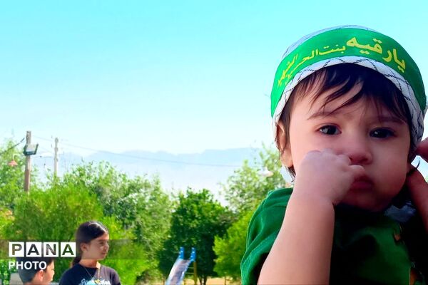 آیین شیرخوارگان حسینی در روستای بلیان کازرون