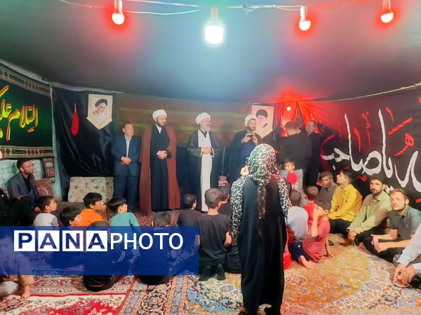 موکب علی اصغری فدافن میزبان امام جمعه کاشمر 