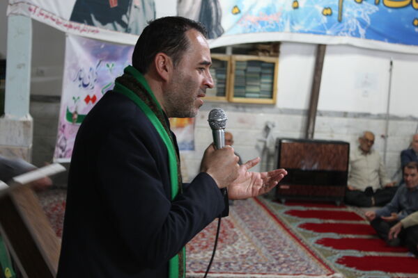 حضور کاروان آستان خورشید در شهر درق