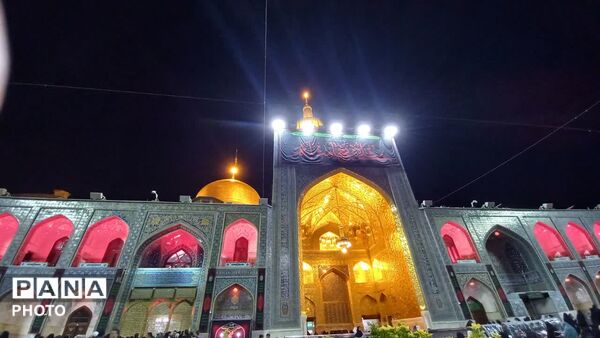 آماده سازی حرم مطهر امام رضا علیه‌السلام برای تشییع رهبر شهید