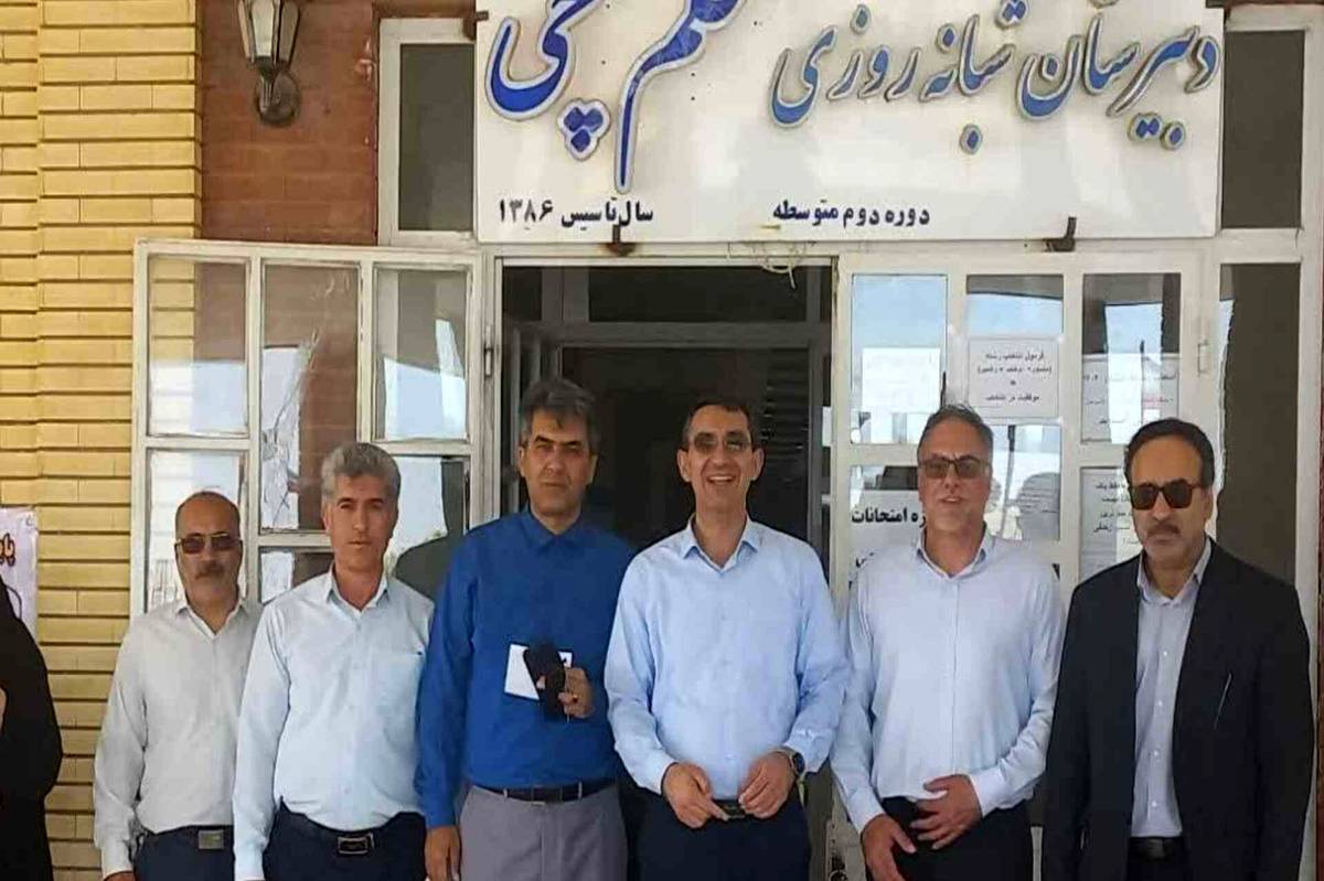 بازدید میدانی مدیران ارشد آموزش و پرورش و نوسازی مدارس استان لرستان از فضاهای آموزشی و پرورشی اشترینان