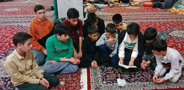 اعتکاف دانش‌آموزی مسجد مصلی اصفهان