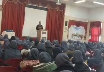 برگزاری پویش سبز در دبیرستان فرقدانی دوره دوم متوسطه 