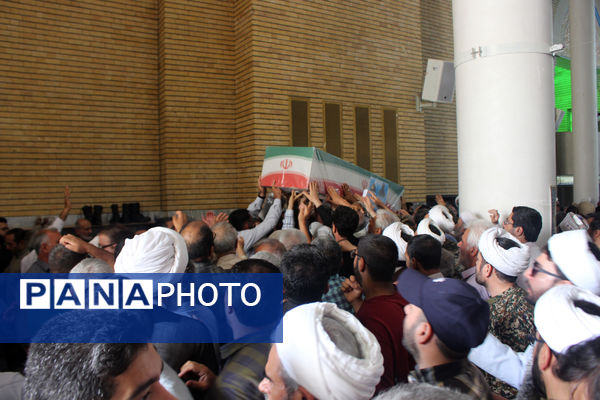 تشییع پیکرهای مطهر شهدای حملات رژیم صهیونیستی در قم