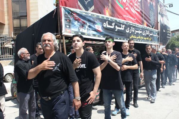 شور حسینی در گلوگاه 
