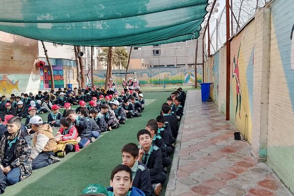 همایش یاوران انقلاب در دبستان شاهد شهید قدوسی ناحیه دو شهرری 