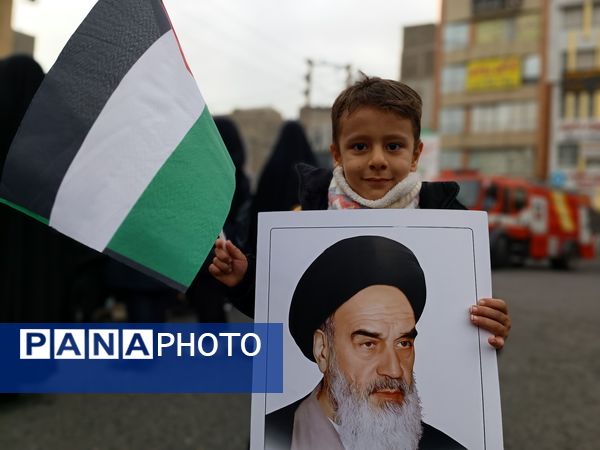 راهیپمایی 13 آبان در شهر قدس