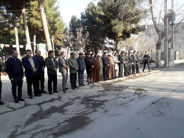 مراسم گلباران مزار شهدا و رژه خودرویی در شهرستان سملقان