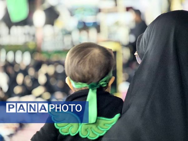 مراسم شیرخوارگان حسینی در بلده