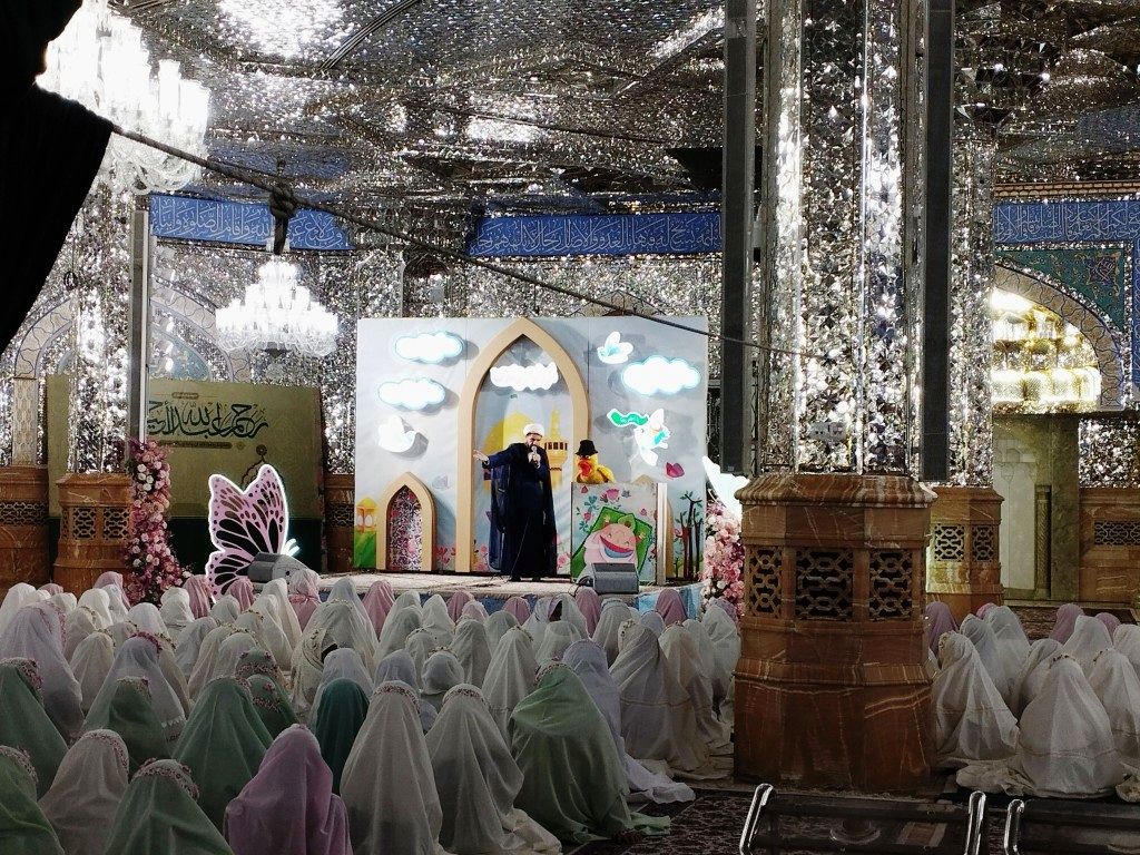 جشن عبادت در حرم مطهر رضوی 