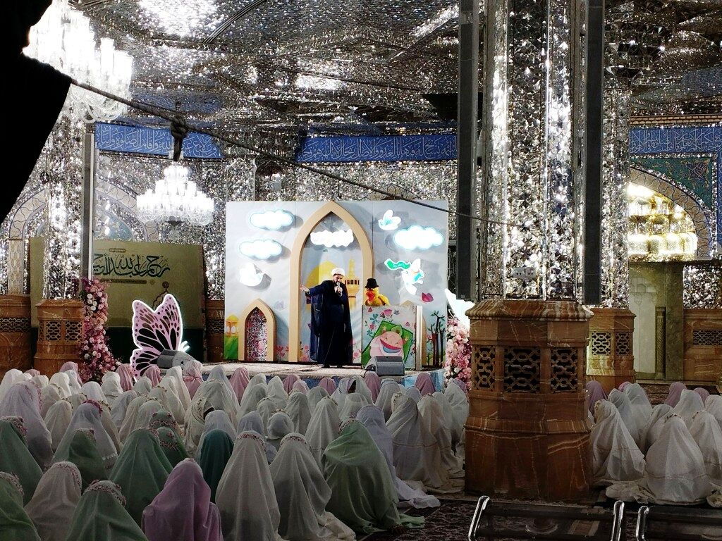 جشن عبادت در حرم مطهر رضوی 