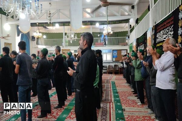 اقامه نماز عبادی سیاسی جمعه در نخستین روز از ماه محرم، مسجد جامع شهر بار