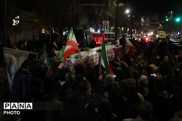 تشییع پیکر مطهر شهید مهدی عمارلو 