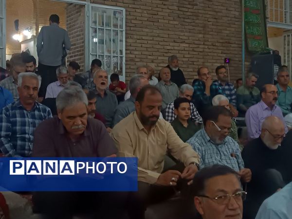 نماز جمعه با حضور پرشور مردم ولایتمدار نیشابور 