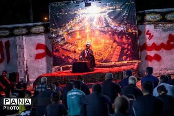 اجتماع پرشور عزاداران حسینی در  مشهد