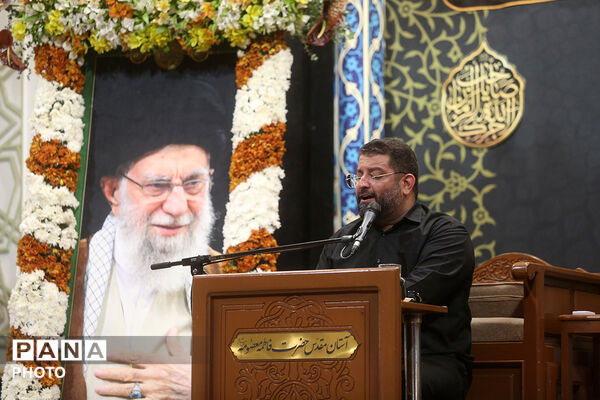 عزاداری شب شهادت امام حسن عسگری(ع) در حرم کریمه اهل بیت(س)