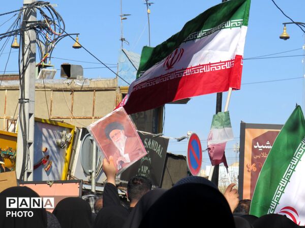 تجمع مردمی برای شهادت رهبر عزیز انقلاب