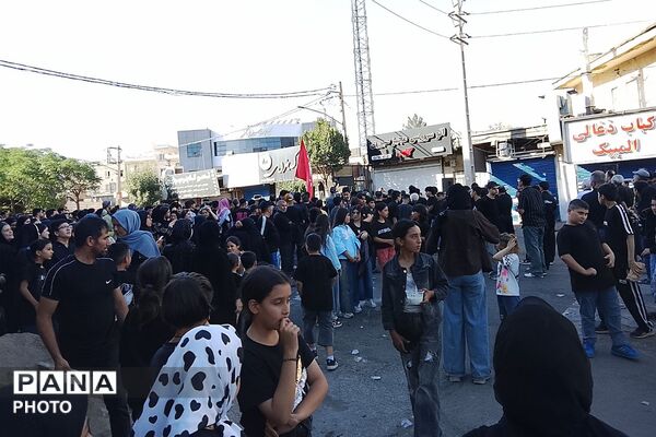 بازسازی خیمه گاه شهدای کربلا در شهرک گلشهر چهاردانگه